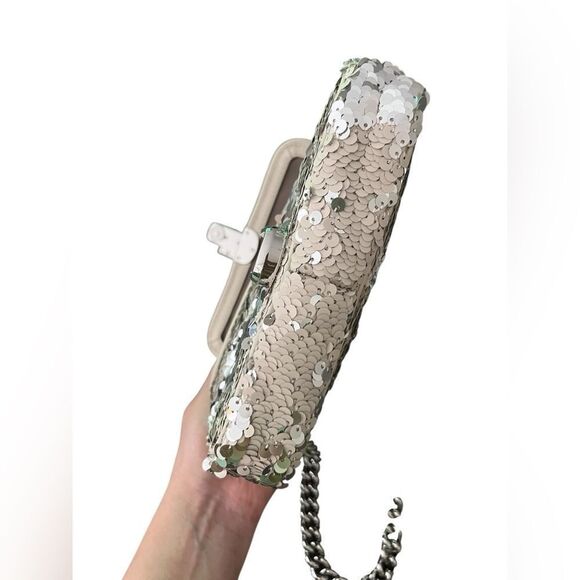 MARC JACOBS J MARC MINI SHOULDER SEQUINS BAG - Picture 3 of 16